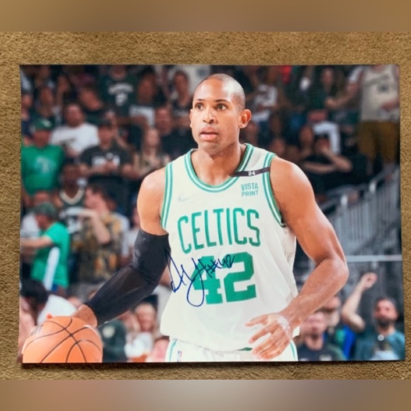 Al Horford Autographed Photo Boston Celtics 8.5x11 - Picture 1 of 2
